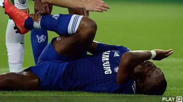 Chelsea’s Didier Drogba facing 4-6 months out with ankle injury [MARCA]